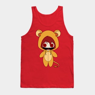 creepypasta nurse ann lion costume doll Tank Top